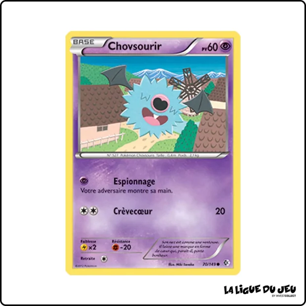 Commune - Pokemon - Frontières Franchies - Chovsourir 70/149