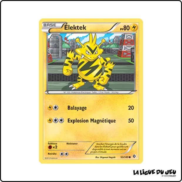 Commune - Pokemon - Frontières Franchies - Élektek 53/149