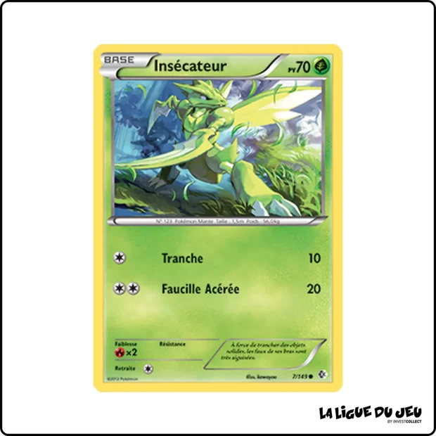 Commune - Pokemon - Frontières Franchies - Insécateur 7/149