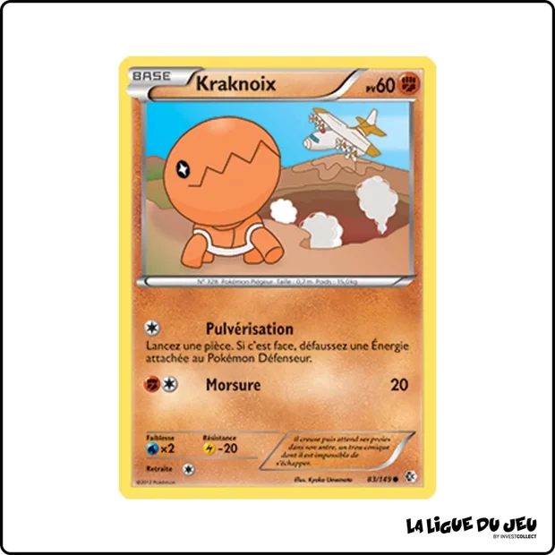 Commune - Pokemon - Frontières Franchies - Kraknoix 83/149