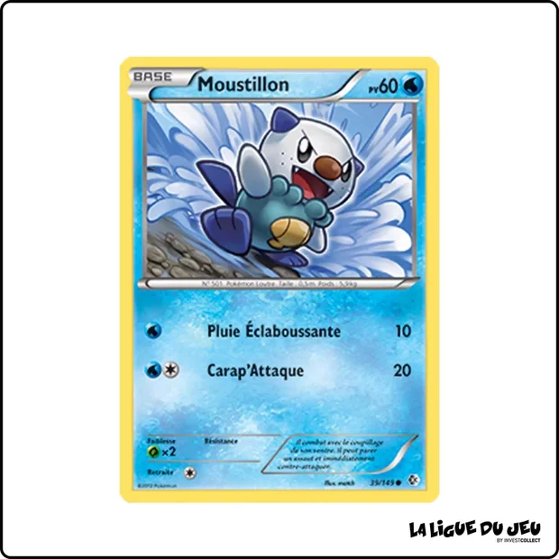 Commune - Pokemon - Frontières Franchies - Moustillon 39/149