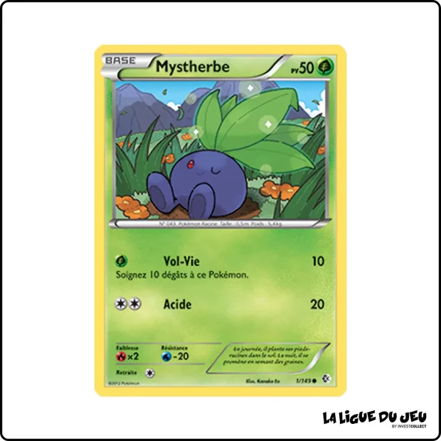 Commune - Pokemon - Frontières Franchies - Mystherbe 1/149