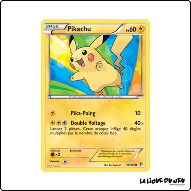 Commune - Pokemon - Frontières Franchies - Pikachu 50/149
