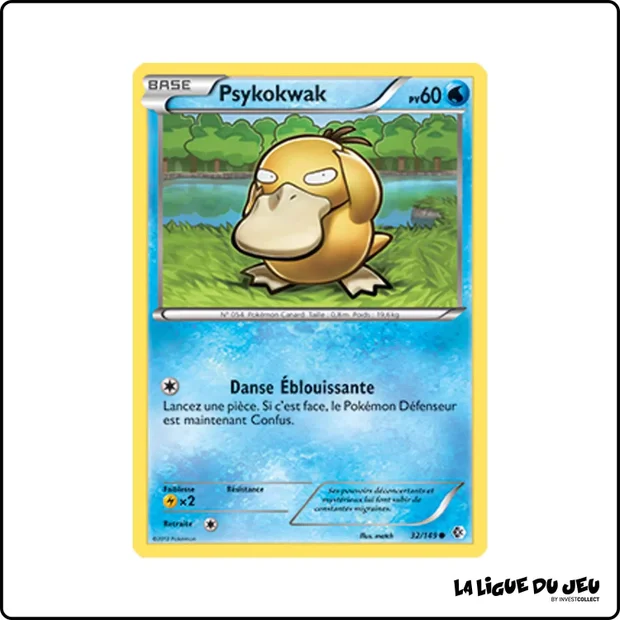 Commune - Pokemon - Frontières Franchies - Psykokwak 32/149