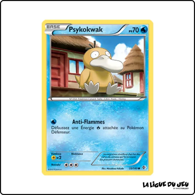 Commune - Pokemon - Frontières Franchies - Psykokwak 33/149