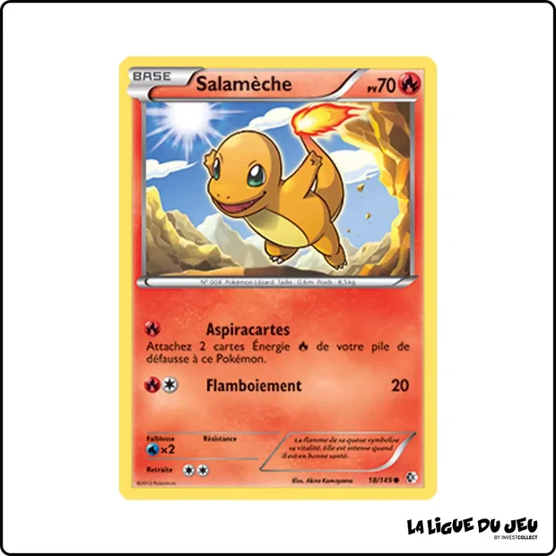 Commune - Pokemon - Frontières Franchies - Salamèche 18/149