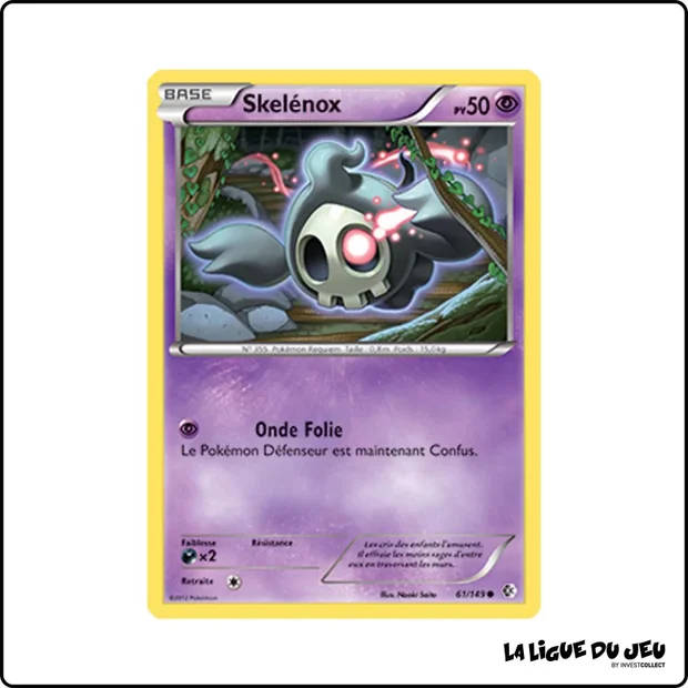 Commune - Pokemon - Frontières Franchies - Skelénox 61/149