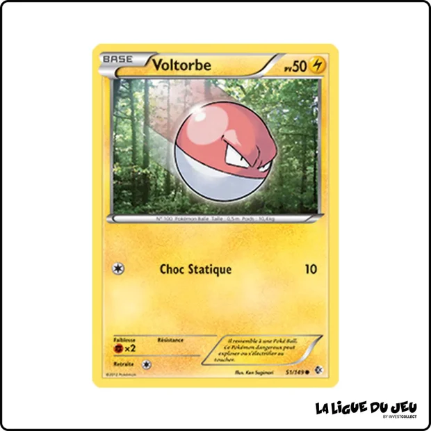 Commune - Pokemon - Frontières Franchies - Voltorbe 51/149