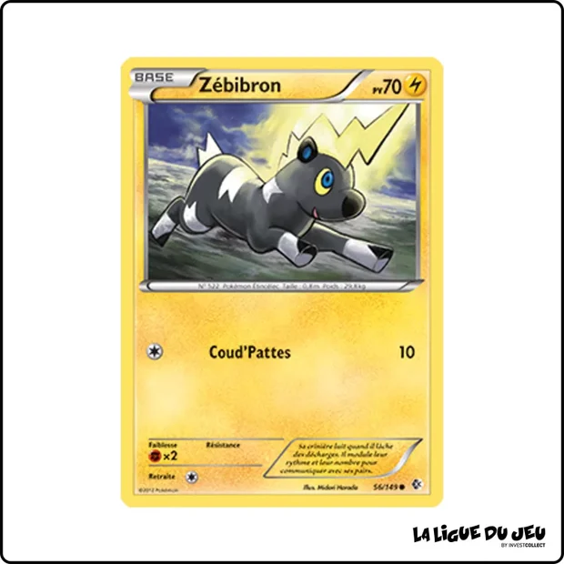 Commune - Pokemon - Frontières Franchies - Zébibron 56/149