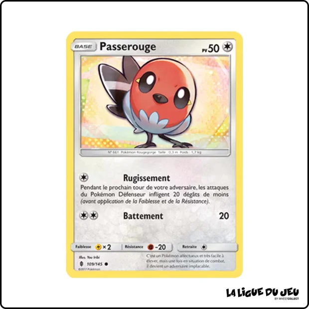 Commune - Pokemon - Gardiens Ascendants - Passerouge 109/145