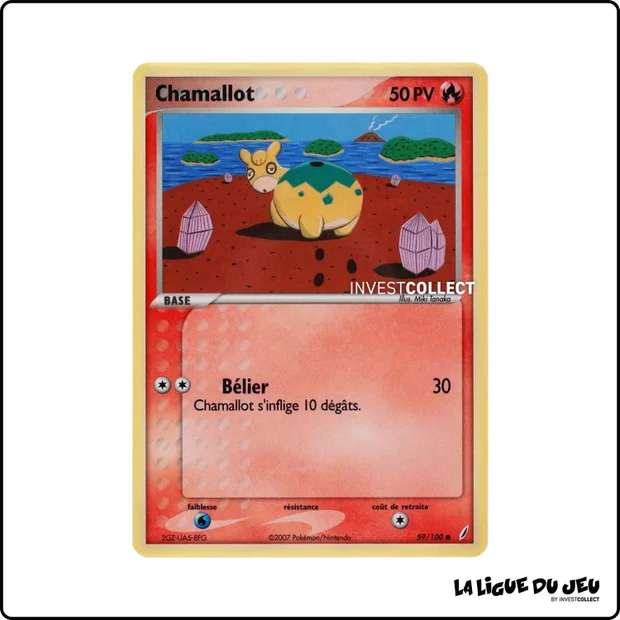 Commune - Pokemon - Gardiens de Cristal - Chamallot 59/100