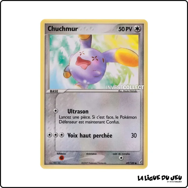 Commune - Pokemon - Gardiens de Cristal - Chuchmur 69/100
