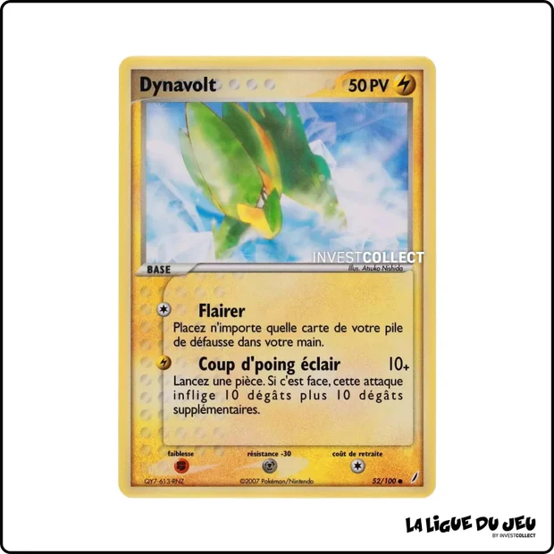Commune - Pokemon - Gardiens de Cristal - Dynavolt 52/100