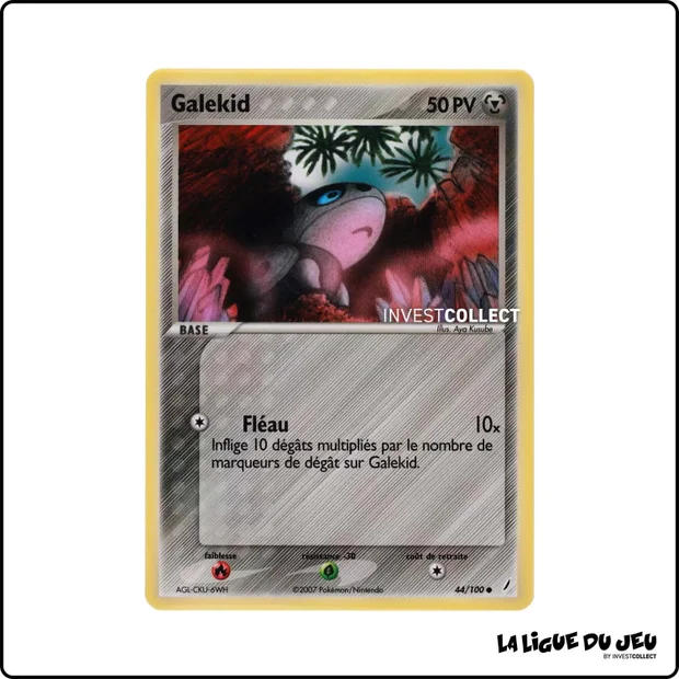 Commune - Pokemon - Gardiens de Cristal - Galekid 44/100