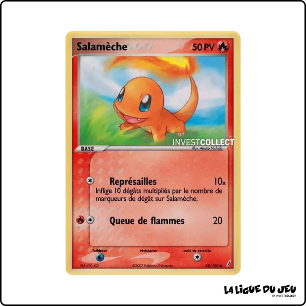 Commune - Pokemon - Gardiens de Cristal - Salamèche 48/100