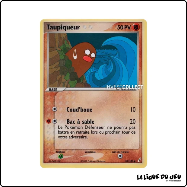 Commune - Pokemon - Gardiens de Cristal - Taupiqueur 50/100