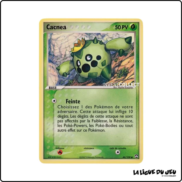 Commune - Pokemon - Gardiens du Pouvoir - Cacnea 46/108