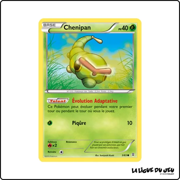 Commune - Pokemon - Générations - Chenipan 3/83