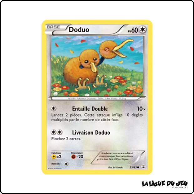 Commune - Pokemon - Générations - Doduo 55/83