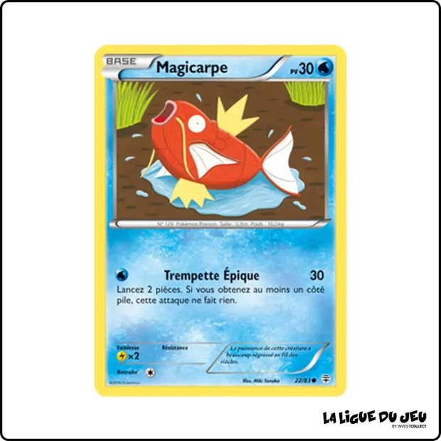 Commune - Pokemon - Générations - Magicarpe 22/83