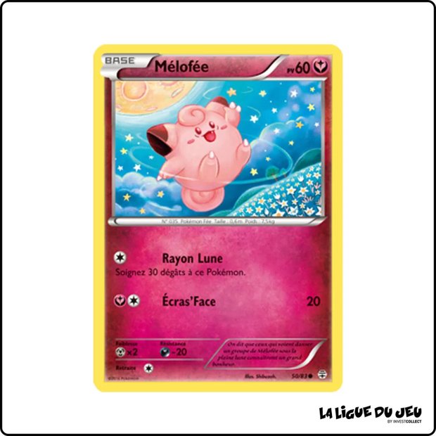 Commune - Pokemon - Générations - Mélofée 50/83