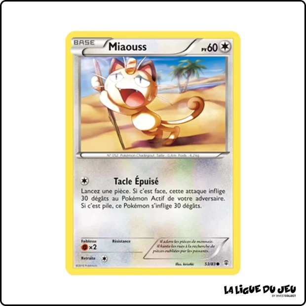 Commune - Pokemon - Générations - Miaouss 53/83