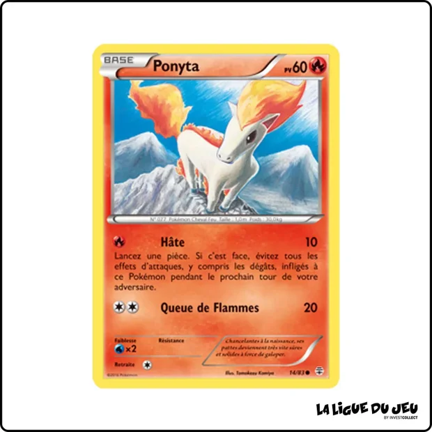 Commune - Pokemon - Générations - Ponyta 14/83