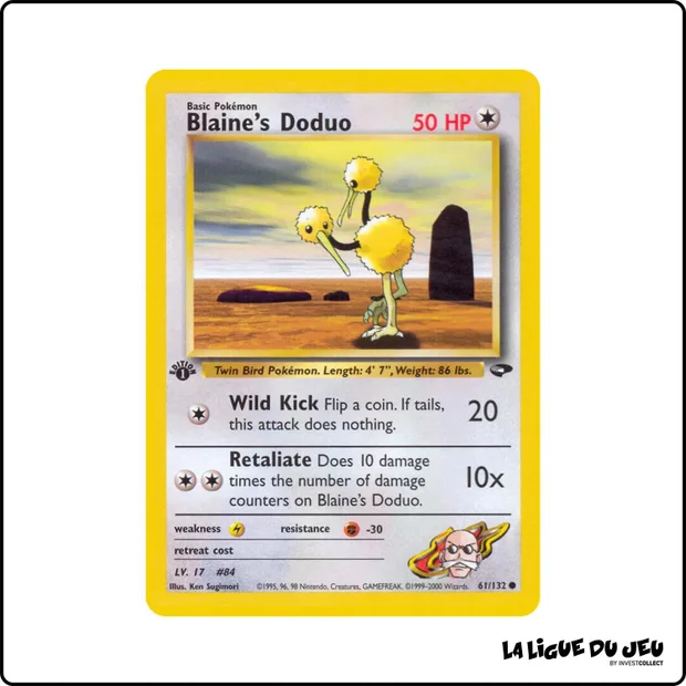 Commune - Pokemon - Gym Challenge - Blaine's Doduo 61/132