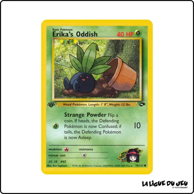 Commune - Pokemon - Gym Challenge - Erika's Oddish 70/132