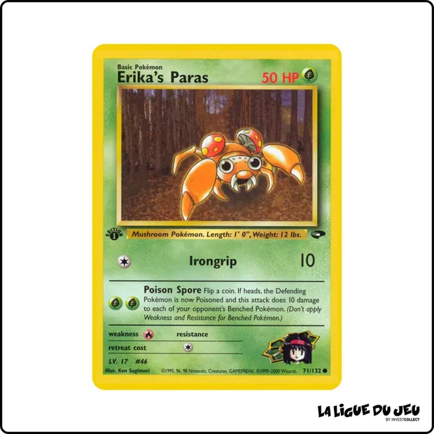 Commune - Pokemon - Gym Challenge - Erika's Paras 71/132