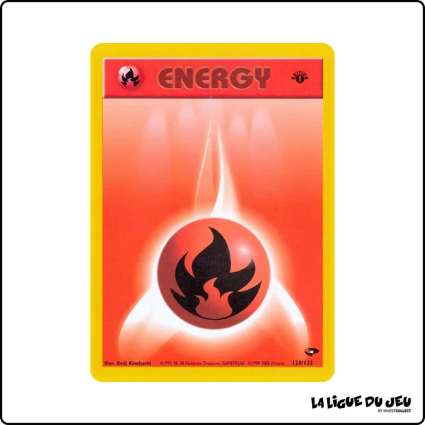 Commune - Pokemon - Gym Challenge - Fire Energy 128/132