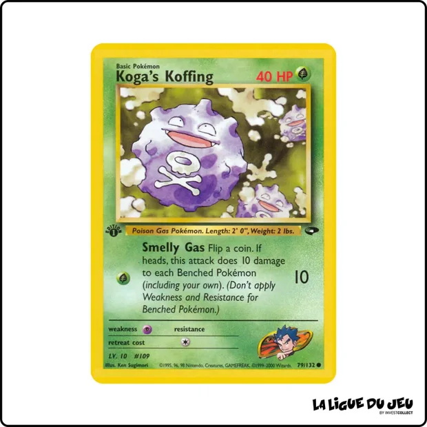 Commune - Pokemon - Gym Challenge - Koga's Koffing 79/132
