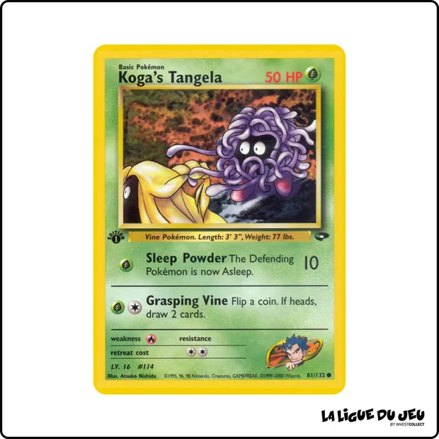 Commune - Pokemon - Gym Challenge - Koga's Tangela 81/132