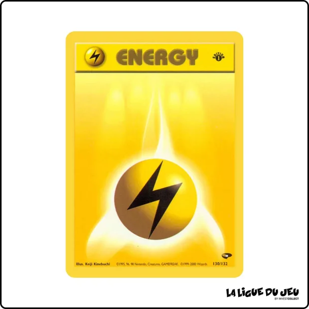 Commune - Pokemon - Gym Challenge - Lightning Energy 130/132