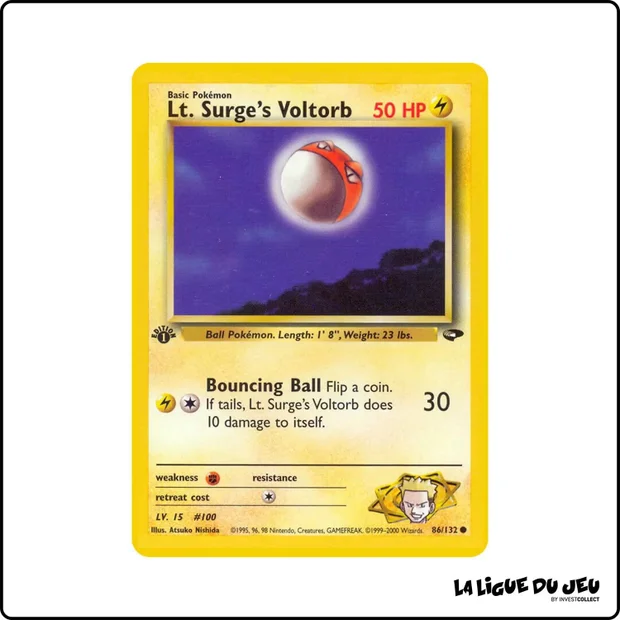 Commune - Pokemon - Gym Challenge - Lt. Surge's Voltorb 86/132