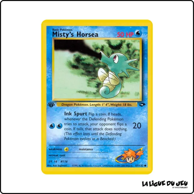 Commune - Pokemon - Gym Challenge - Misty's Horsea 87/132