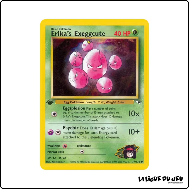 Commune - Pokemon - Gym Heroes - Erika's Exeggcute 77/132