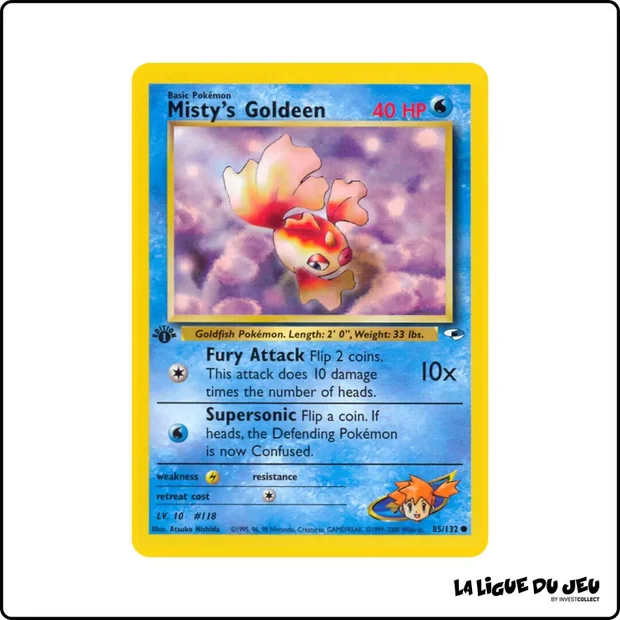 Commune - Pokemon - Gym Heroes - Misty's Goldeen 85/132