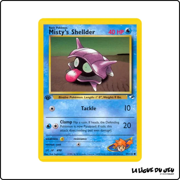 Commune - Pokemon - Gym Heroes - Misty's Shellder 89/132