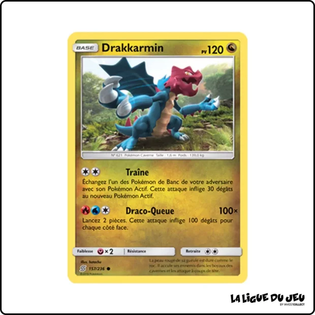 Commune - Pokemon - Harmonie des Esprits - Drakkarmin 157/236