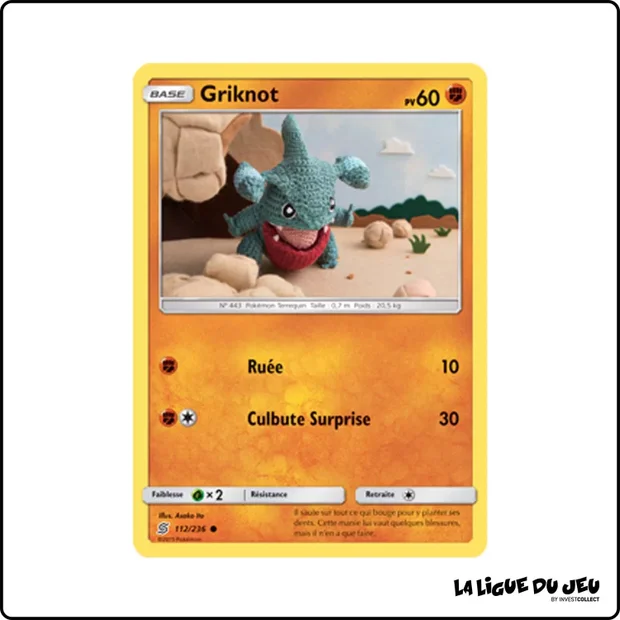 Commune - Pokemon - Harmonie des Esprits - Griknot 112/236