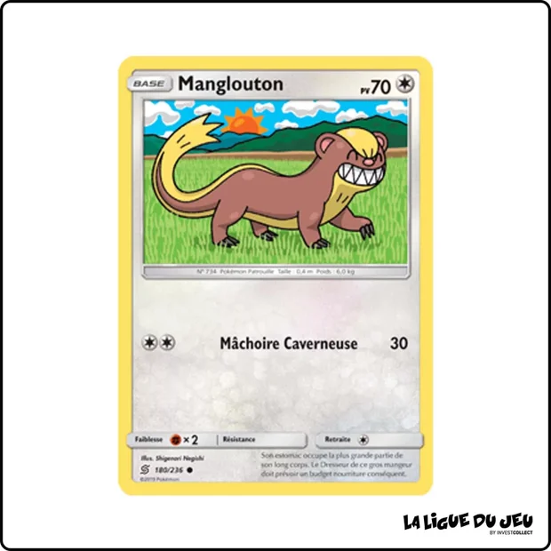 Commune - Pokemon - Harmonie des Esprits - Manglouton 180/236