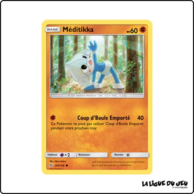 Commune - Pokemon - Harmonie des Esprits - Méditikka 109/236
