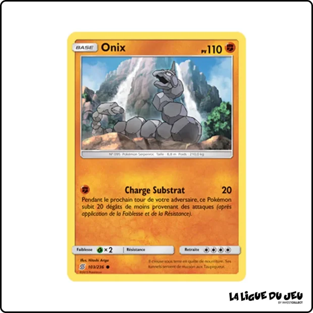 Commune - Pokemon - Harmonie des Esprits - Onix 103/236