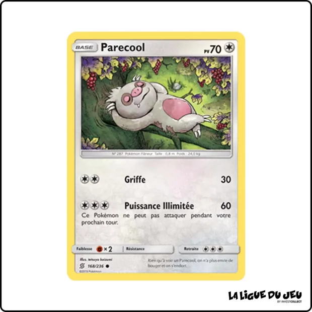 Commune - Pokemon - Harmonie des Esprits - Parecool 168/236