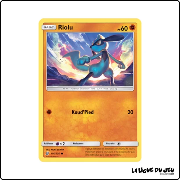 Commune - Pokemon - Harmonie des Esprits - Riolu 116/236