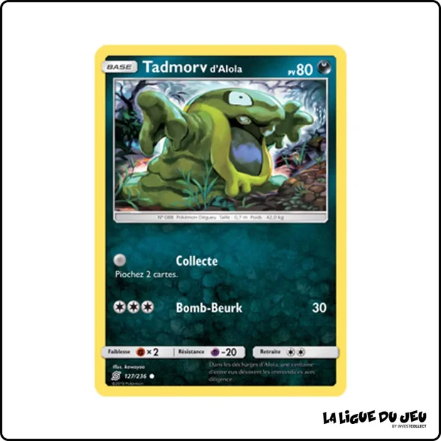 Commune - Pokemon - Harmonie des Esprits - Tadmorv d'Alola 127/236