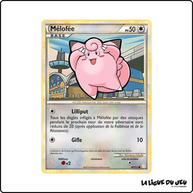 Commune - Pokemon - HeartGold SoulSilver de Base - Mélofée 60/123