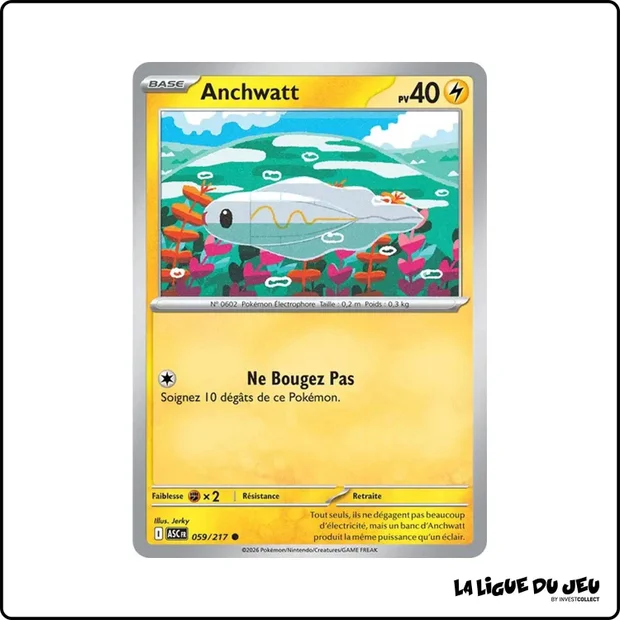 Commune - Pokemon - Héros Transcendants - Anchwatt 59/217