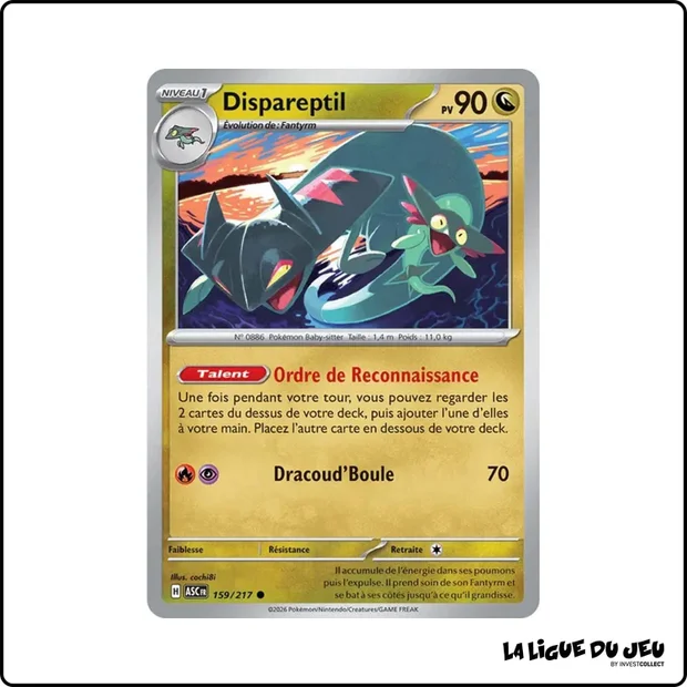 Commune - Pokemon - Héros Transcendants - Dispareptil 159/217